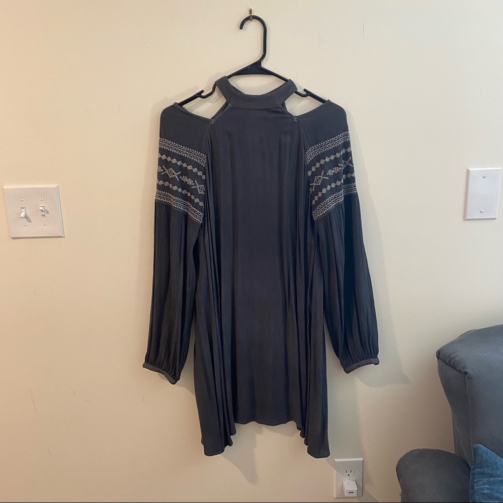 O’Neill Gray cutout beach dress